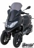 Szyba ERMAX SCOOTER TOURING 68 cm z osłonami na ręce Piaggio MP3 HPE 300 2019 - 2024